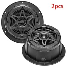 2x 6.5 inch Speaker with Enclosure Pods Overhead IPX5 For UTV ATV Polaris Can Am picture