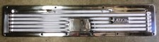 Thickstun Polished Chevrolet 6 Finned Aluminum Side Cover 235 261 Inline Hot Rod picture