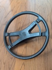 1972 Porsche 914 Steering Wheel Leather, Good Condition picture