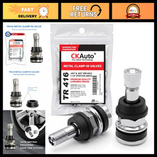 25 Pcs TR416 Metal Valve Stems - High Performance Tire Valve Replacement Set picture