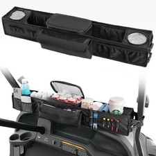 DRIVE UP No-Drill Golf Cart Front Storage Basket Fits Yamaha EZGO Club Car picture