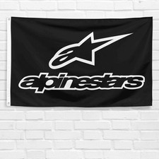 Alpinestars 3x5 ft Flag Moto GP Motorcycle Bike Racing Garage Gift Banner picture