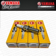 2009 - 2025 YAMAHA YZF-R1 YZFR1 YZF R1 R1M 4-PACK NGK LMAR9E-J SPARK PLUGS 6884 picture
