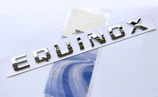 1x OEM Chrome EQUINOX Letter fits Emblem Badge 23299758 picture