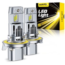 H13 9008 LED Headlight Bulbs Kit High Low Beam 6500K Super Bright White 66000LM picture