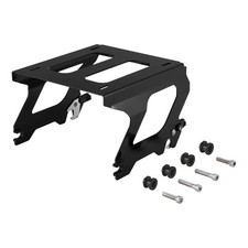 Black Solo Luggage Mount Rack Fit For Harley Low Rider FXLRS FXLRST 2022-2024 picture