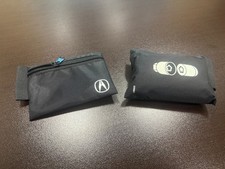 Genuine OEM Acura Wheel Lock Key Zipper Pouch - Nylon Bag Holder picture