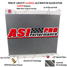 ASI 3 ROW Aluminum Radiator Fit 1997-2014 13 Ford E150 E250 E350 E450 5.4L 7.3L picture