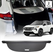​Retractable Leather Cargo Cover Trunk Shade For 2021-2026 Nissan Rogue S SV SL picture