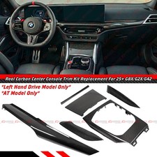 For 2025-26 BMW G8X G2X G42 6pc Carbon Fiber Dashboard Interior Console Trim Kit picture