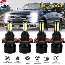 4x Super White 6000K LED Headlight Bulbs Combo For 2017-2020 Ford F250 F350 picture