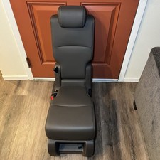 2018-2025 Honda Odyssey Middle Jump Seat 2nd Row Mocha Gray Leather OEM Center picture