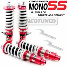 Godspeed MonoSS Damper Coilover Strut Shock Suspension Set For CRX 88-91 EF/ED  picture