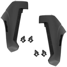 Set of 2 Bumper Face Bar Ends Extensions Front Driver & Passenger Side Pair picture