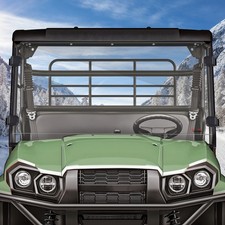 Full Windshield Front Window Scratch Resistant for 19-26 Kawasaki Mule Pro MX picture