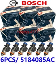 6x OEM 5184085AC New GENUINE BOSCH FUEL Injectors WRANGLER Challenger 3.6L picture