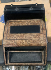 NOS 1980-1986 Ford Truck Bronco Center Dash Radio Delete/Heater XL Wood Bezel picture