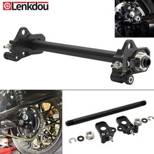 Aluminum Rear Axle Adjuster Kit For Harley Touring Street Glide Road King Glide picture