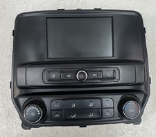 16-19 Chevy Silverado Radio Info Display Screen & Climate Control Panel 23472965 picture