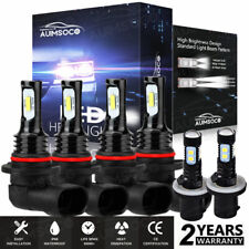 For Chevrolet Monte Carlo 2000-20005 Combo LED Headlight Bulbs Hi Lo + Fog Light picture