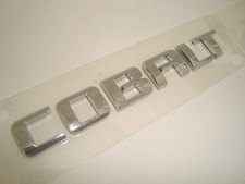 NEW CHROME COBALT SCRIPT EMBLEM CHEVROLET SS IMPALA CAPRICE CLASSIC picture