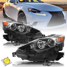 LED Headlight For 2014 2015 2016 XE30 Lexus IS250 IS200T IS300 IS350 L+R Pairs picture
