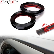 2Pcs 10FT For Lexus Roof Molding Trim Side Drip Molding Stripping Self-Adhesive picture