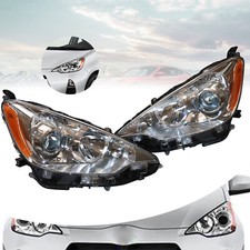 Pair of Headlight Assembly Set for 2012-2014 Toyota Prius C ?C Left & Right Sid picture