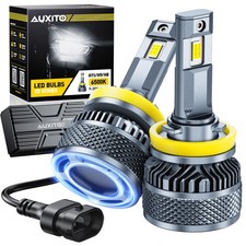 AUXITO H11 LED Headlight Ultra Bright Bulbs 30000LM High/Low Beam Light 2PCS X5 picture