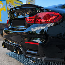 For 2014-2020 BMW F32 F33 F36 F82 F83 Full LED Tail Lights RED BMW M4 GTS Pair picture