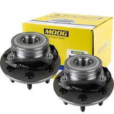4WD MOOG Front Wheel Hub Bearing Pair For Dodge Ram 1500 2500 3500 2006-2008 picture
