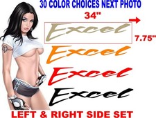 EXCEL BOAT  HULL SIDE REPLACEMENT 30 COLOR CHOICES picture