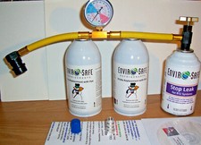 1995 & OLDER CAR REFRIGERANT KIT +STOP LEAK + RECHARGE R12 SYSTEMS 44oz EQIV picture