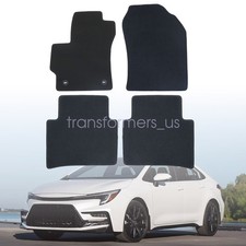 2020-2025 For Toyota Corolla Front & Rear Replacement Floor Mats Carpet Velour picture