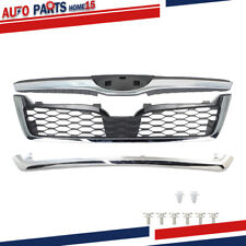 For 2014-2018 Subaru Forester Front Chrome Factory Style Grille Honeycomb picture