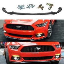 Fits 15-17 Ford Mustang OE Style Unpainted Front Bumper Lip Chin Spoiler PU picture