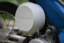 3D Printed - Suzuki FA50 Shuttle Air Box Filter Housing - Complete picture