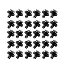 For Toyota Camry Push-Type 30Pcs Nylon Black Splash Shield-Front Clip Retainer picture