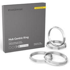 4pc Aluminum Hub Centric Rings | 60.1mm Car to 73.1mm Wheel | for Lexus Toyota picture