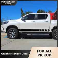 Car Door Side Sticker Pickup Stripe Style Decor Decal Auto Tuning Accessories picture