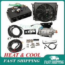12V Electric Cool&Heat Underdash Air Conditioner DC Auto Car A/C Kit For Pickup picture