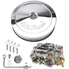 Edelbrock 1405 Performer 600 CFM Manual Carb/Air/Fuel Kit,Pro-Flo picture