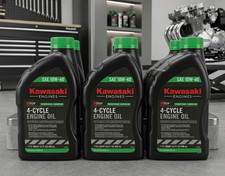 Kawasaki 6PK Genuine OEM 10W40 Motor Oil Quart 4-Cycle K-Tech 99969-6296 picture