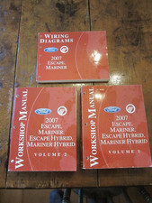OEM 2007 Ford Escape/Mercury Mariner & Hybrid Shop Manuals & Wiring Diagrams picture