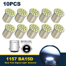 10Pcs 1157 BA15D Car LED Bulb 1206 22SMD Light Brake/Turn/Tail/Revese Lamp White picture