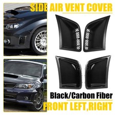 Carbon Fiber Bumper Side Air Vent Cover Trim For 2008-14 Subaru Impreza WRX STI picture