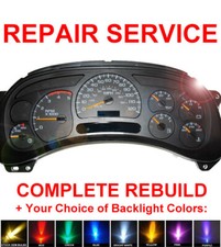 1999-2007 Chevy Silverado Instrument Gauge Cluster Speedometer Dash Panel REPAIR picture