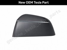 25-26 Tesla Model Y Juniper Left Mirror Cap Quicksilver OEM 1963538-D1-B picture
