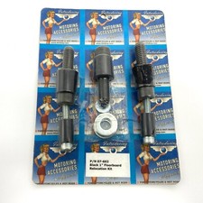 50s Boy 07-602 Black 1 Inch Floor Foot Board Relocation Kit 86-24 Harley Touring picture