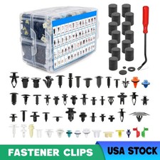 1501PCS Car Retainer Clips Auto Panel Trim Fasteners Push Pin Rivet Bumper Kit picture